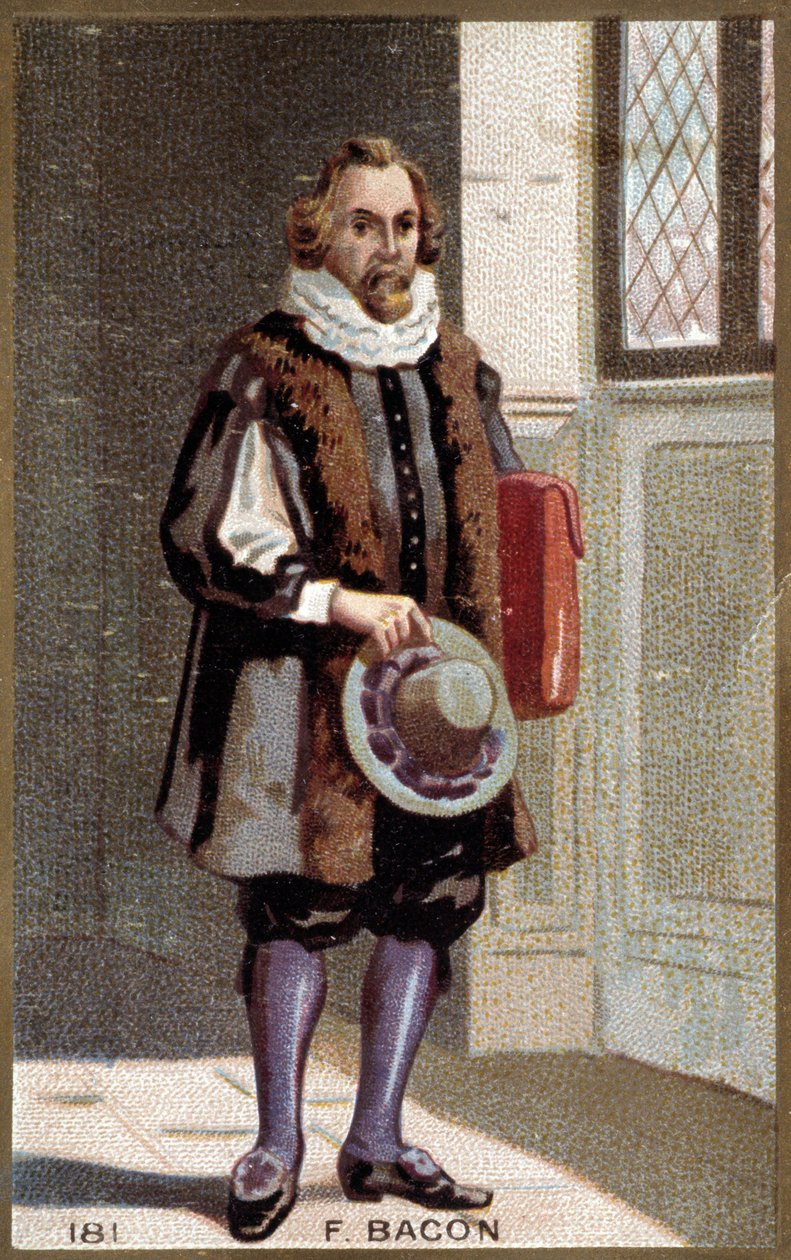 Porträt von Francis Bacon (1561-1626), englischer Staatsmann und Philosoph von French School