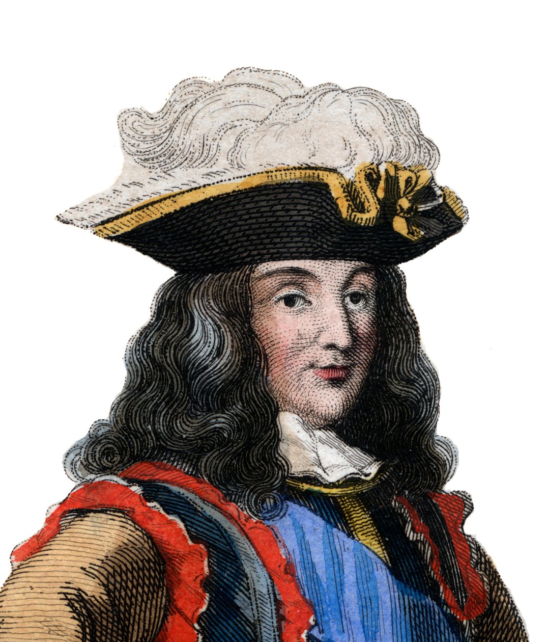 Porträt von François Henri de Montmorency Bouteville, genannt Marschall von Luxemburg, (1628-1695), französischer General, Marschall von Frankreich von French School