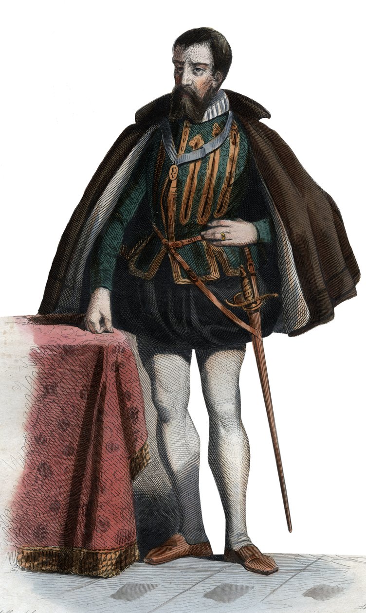 Porträt von Franz I. von Lothringen (1519-1563), Herzog von Guise, Herzog von Aumale, französischer Soldat und Politiker von French School