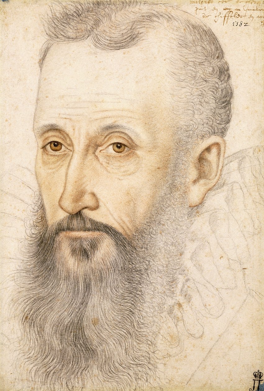Porträt von George Talbot, Earl of Shrewsbury, ca. 1582 von French School