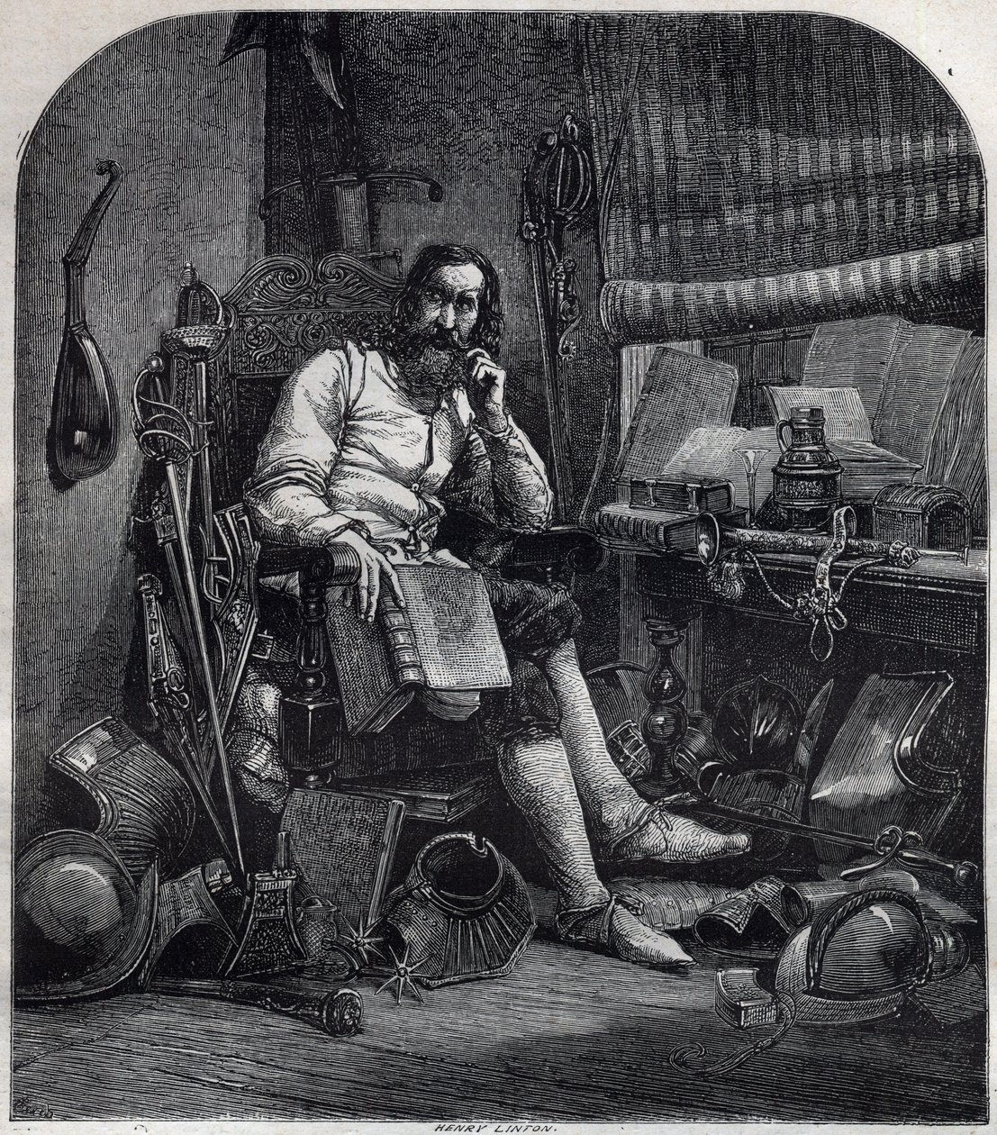 Porträt von Gjergj Kastrioti Skanderbeg (oder George Scanderbeg) Georges Scanderberg von French School