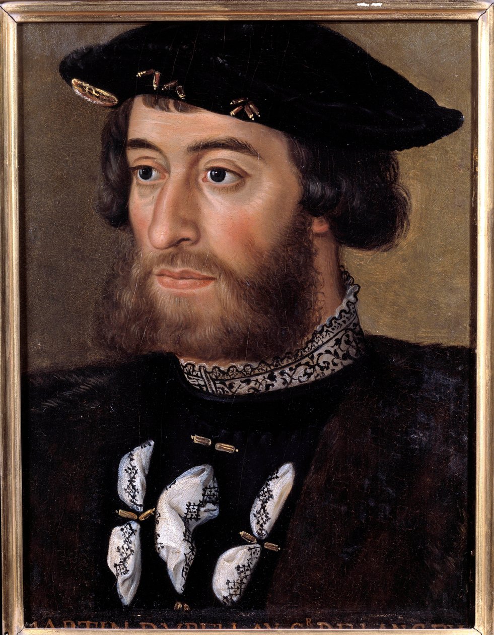 Porträt von Guillaume de Bellay, Herr von Langey (1491-1543) von French School