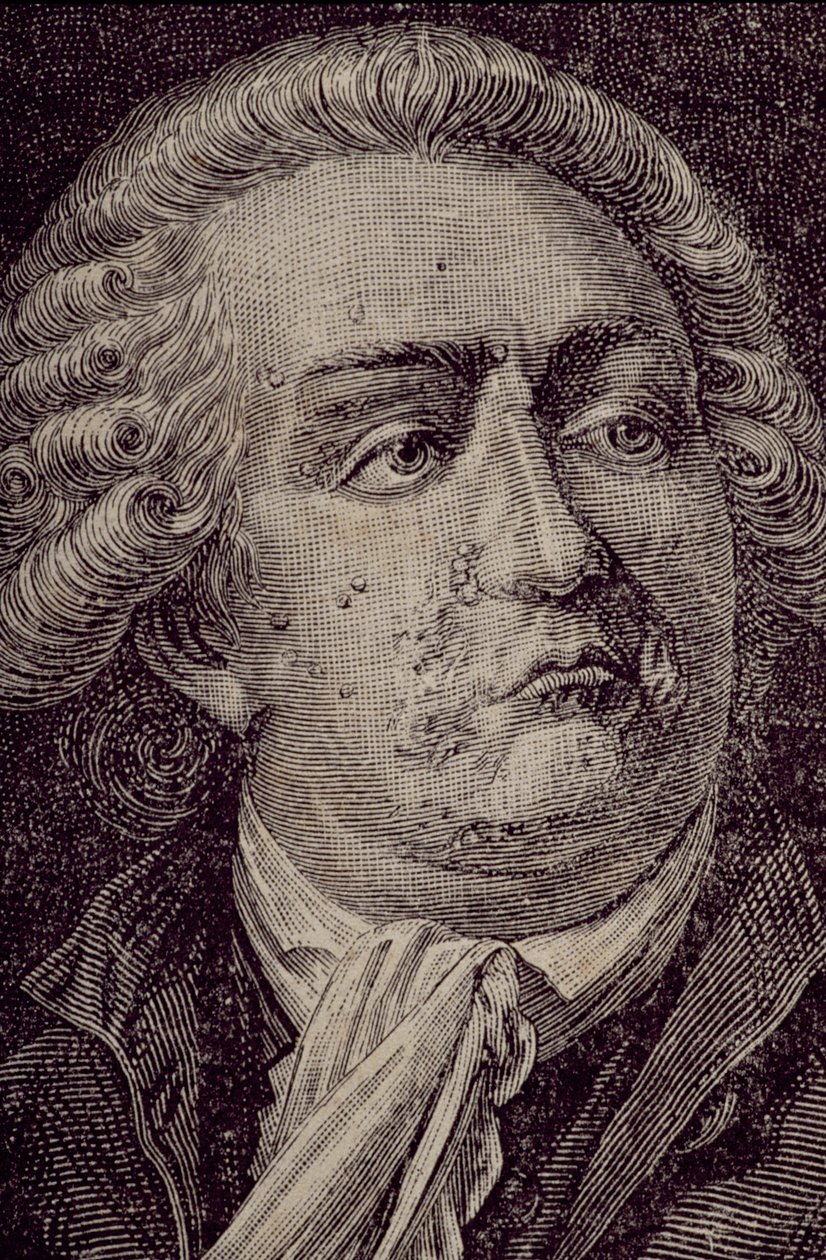 Porträt von Honore Gabriel Riqueti, Graf von Mirabeau (1749-91) von French School