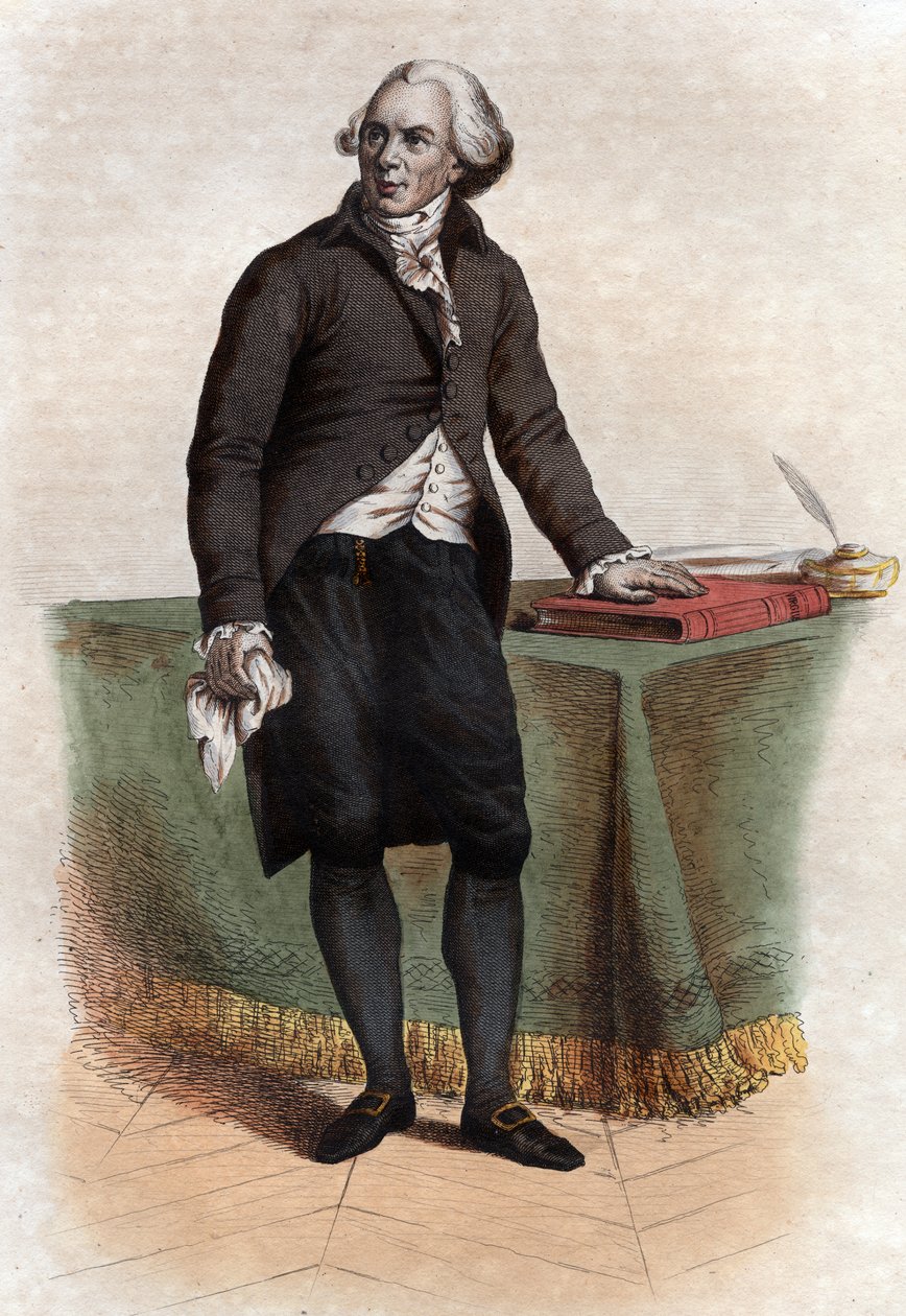 Porträt von Jacques Delille (Abbe Delille) (1738-1813), französischer Dichter und Übersetzer von French School