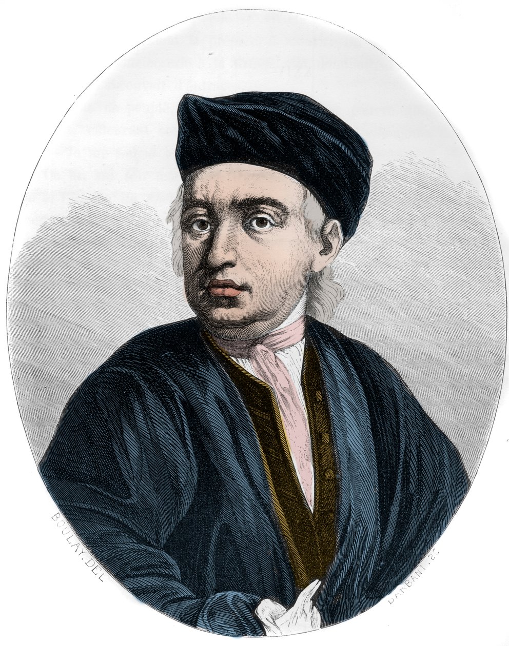 Porträt von Jean Calas, Illustration aus 