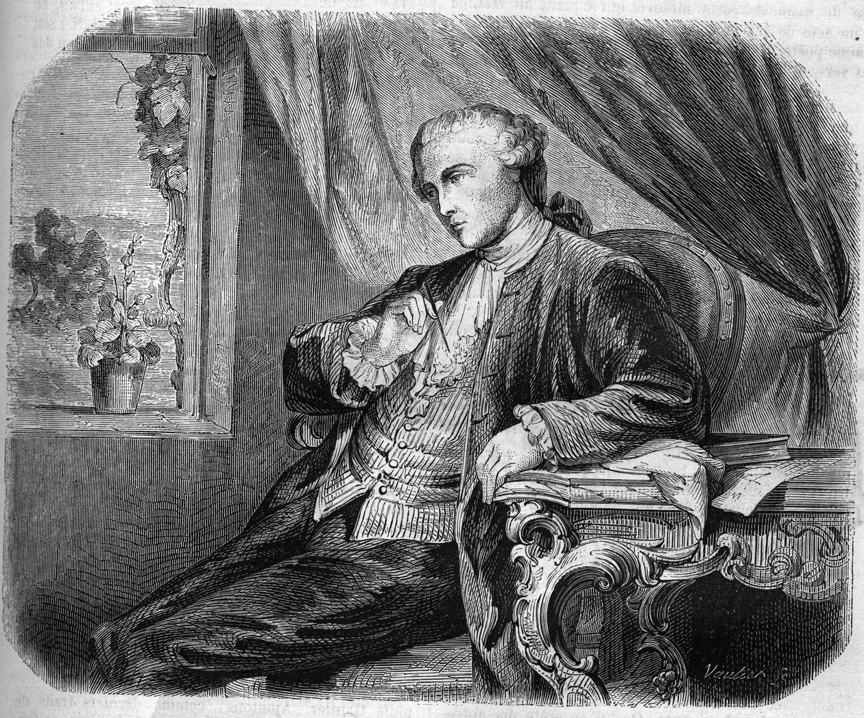 Porträt von Jean Le Rond d