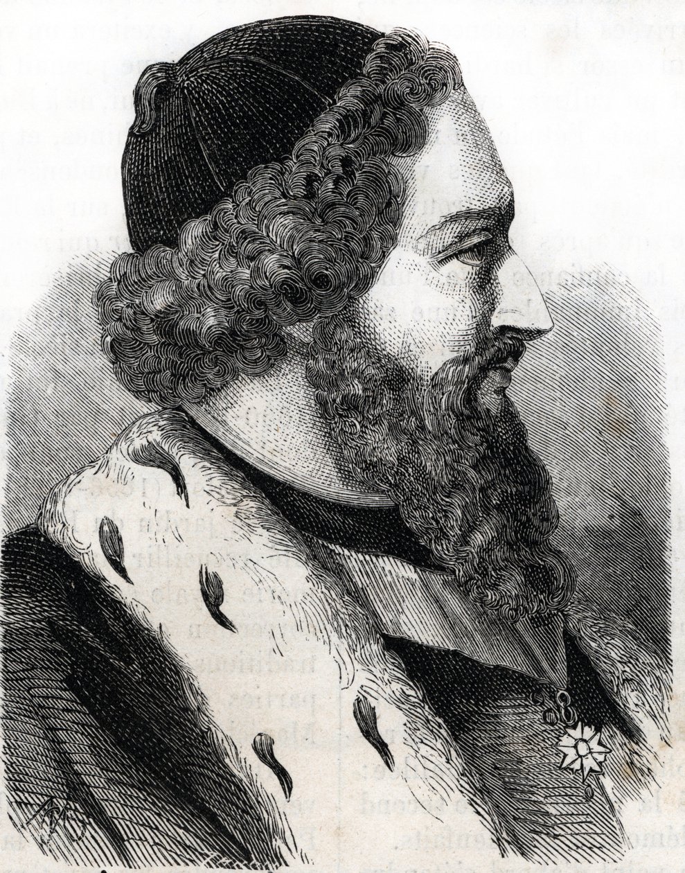 Porträt von Joseph Pitton de Tournefort (1656-1708) (Gravur) von French School