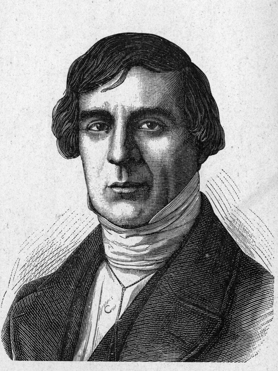 Porträt von Jules Barthélemy Saint-Hilaire (1805 - 1895), französischer Gelehrter und Politiker - im „Album der Wissenschaft; berühmte Wissenschaftler; Große Entdeckungen“ 1896. von French School