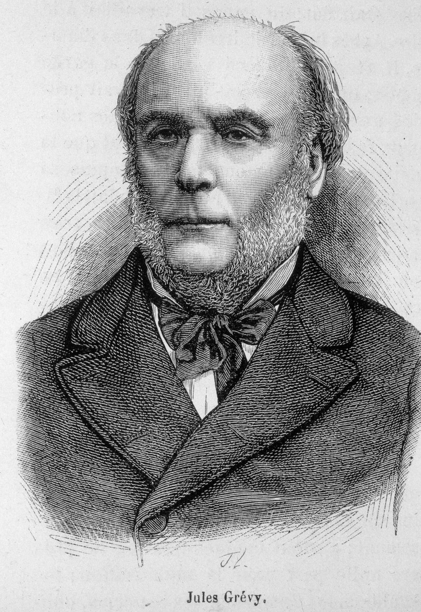 Porträt von Jules Grèvy (1807 - 1891), französischer Politiker in „L