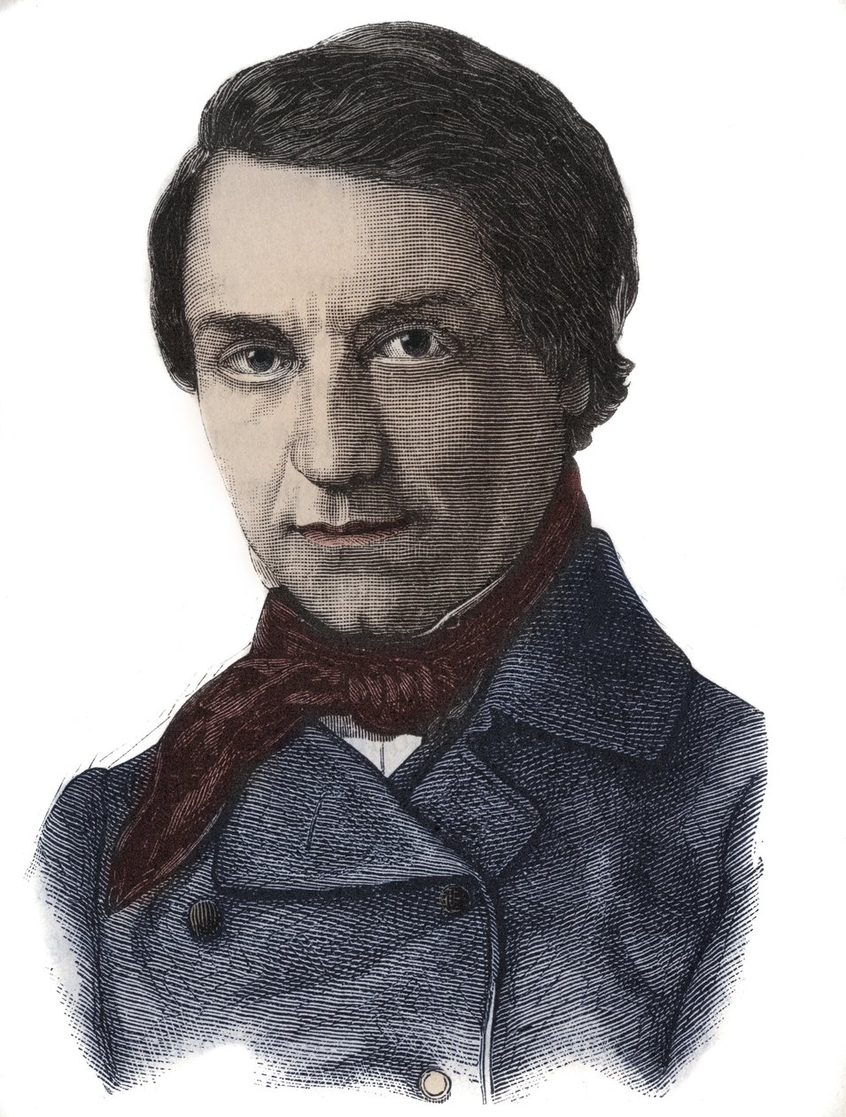 Porträt von Louis Blanc, französischer Politiker und Historiker (1811-1882) von French School