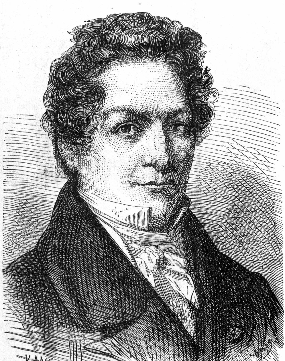 Porträt von Louis Jacques Thénard (1777 - 1857), französischer Chemiker - im „Album der Wissenschaft; berühmte Wissenschaftler; Große Entdeckungen“ 1896. von French School
