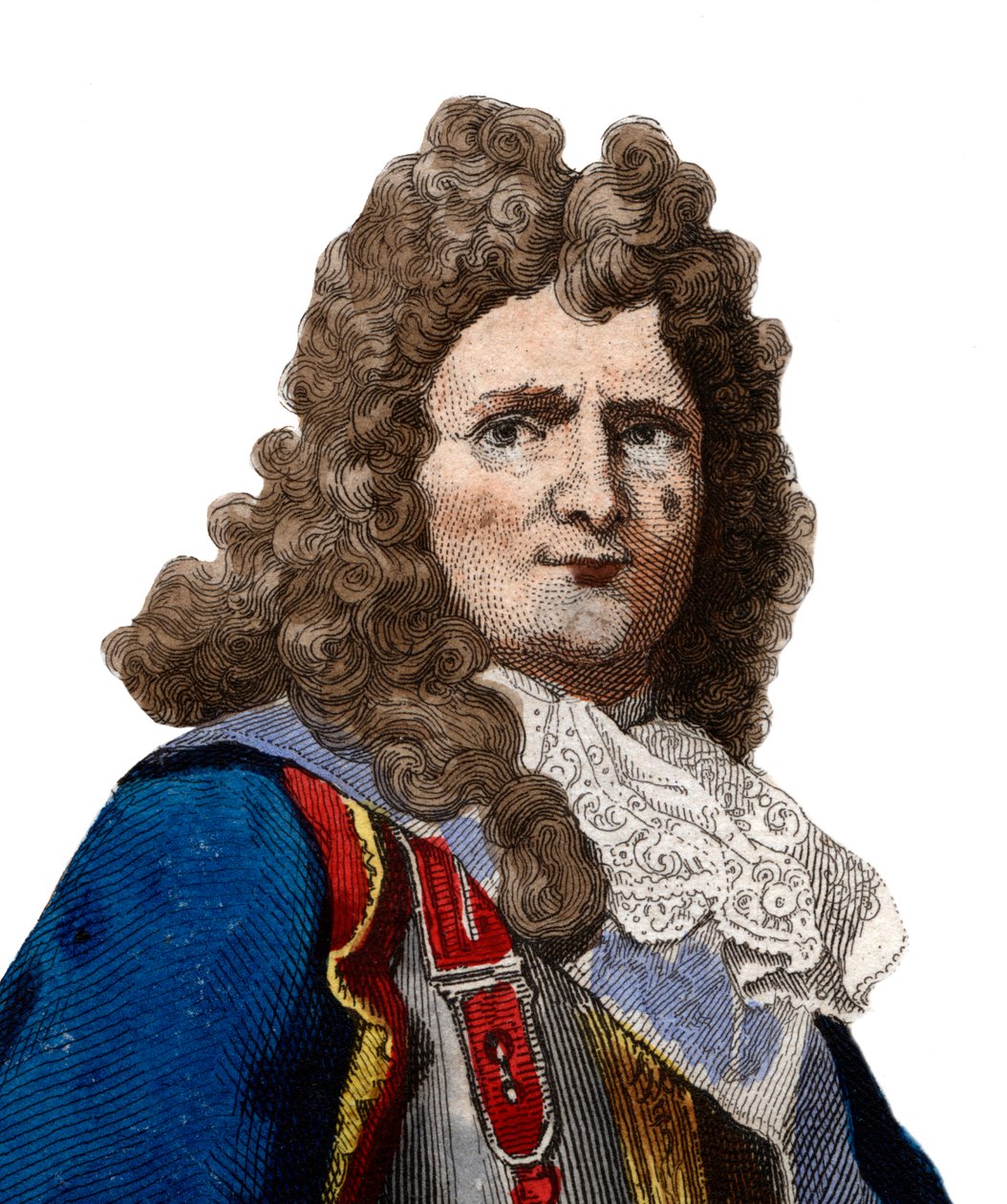Porträt von Marquis de Vauban (1633-1707), Marschall von Frankreich von French School