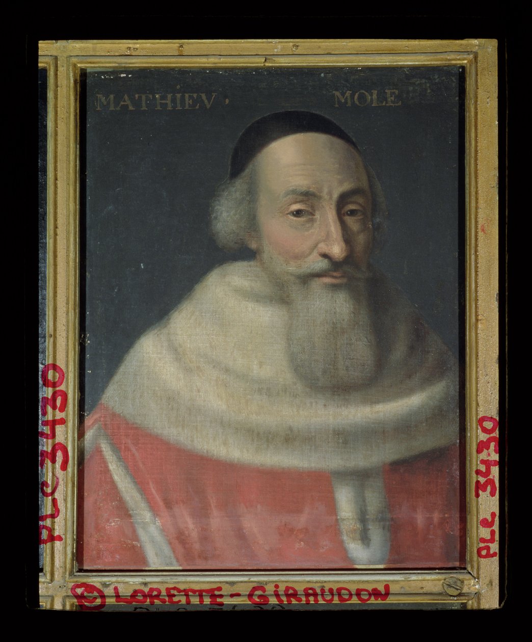 Porträt von Mathieu Mole (1584-1656) Herr von Champlatre von French School
