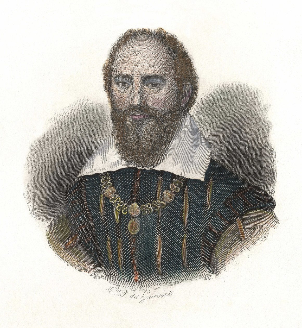 Porträt von Maximilian de Bethune, Baron de Rosny und Herzog von Sully von French School