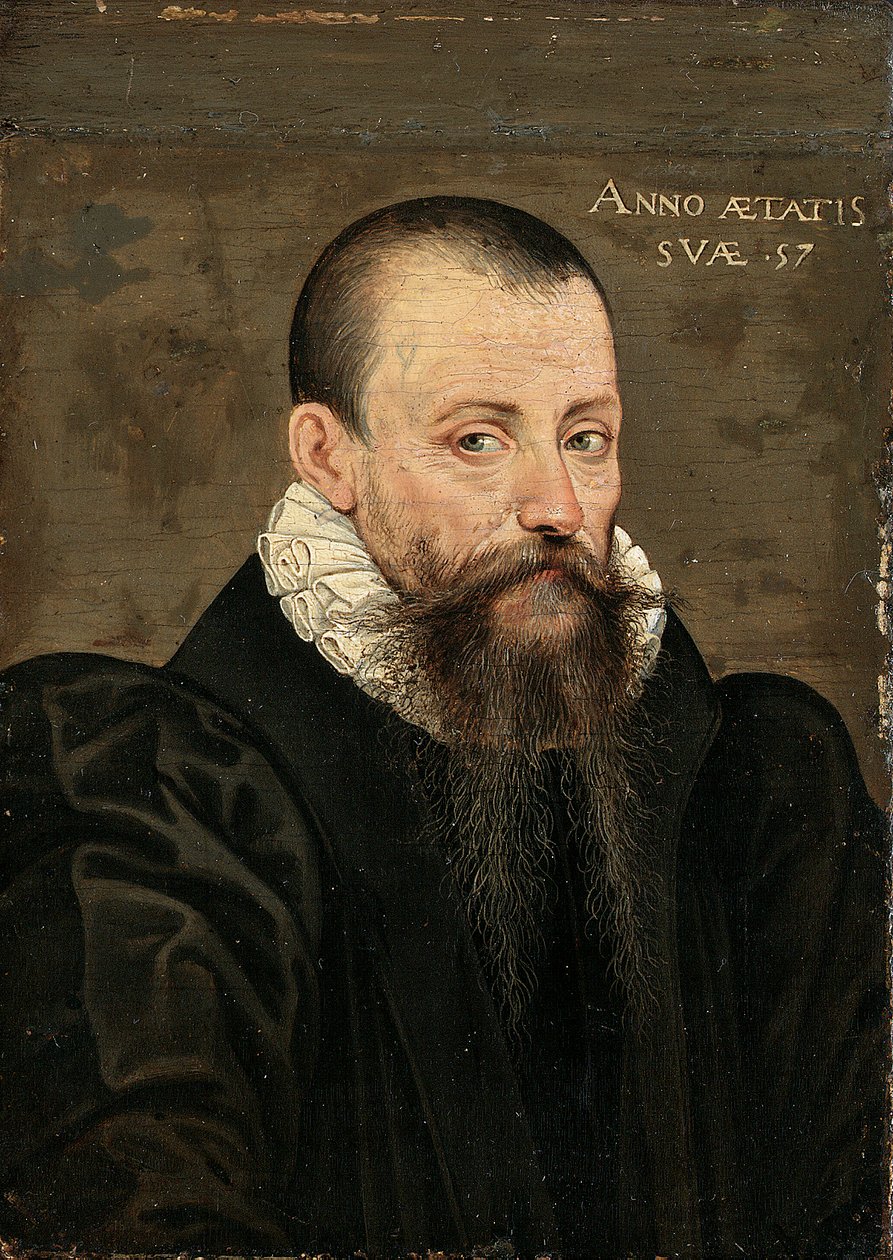 Porträt von Michel Eyquem de Montaigne (1533-1592), im Alter von 57 Jahren von French School