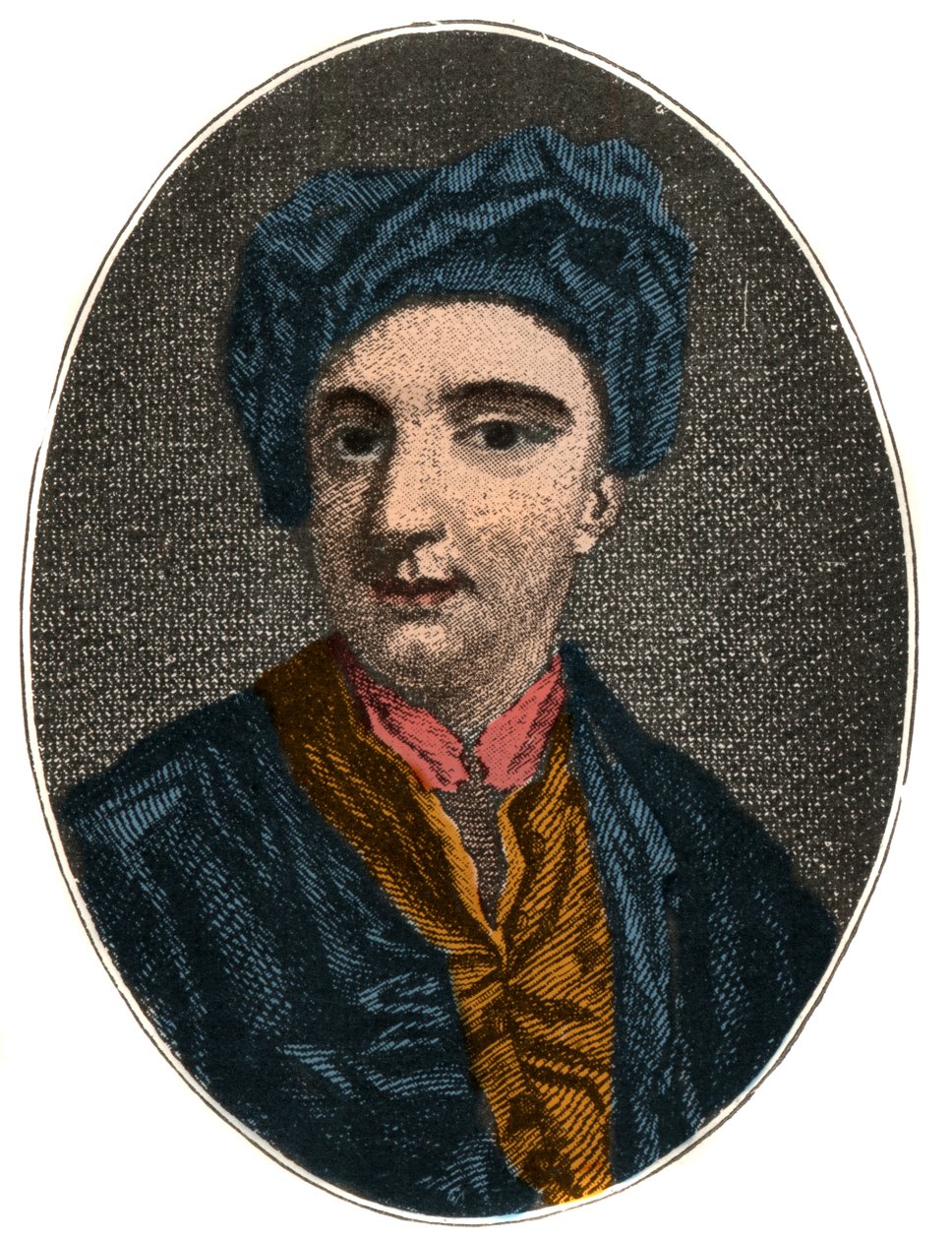 Porträt von Nicholas Rowe (1674-1718), englischer Dramatiker, Dichter und Schriftsteller von French School