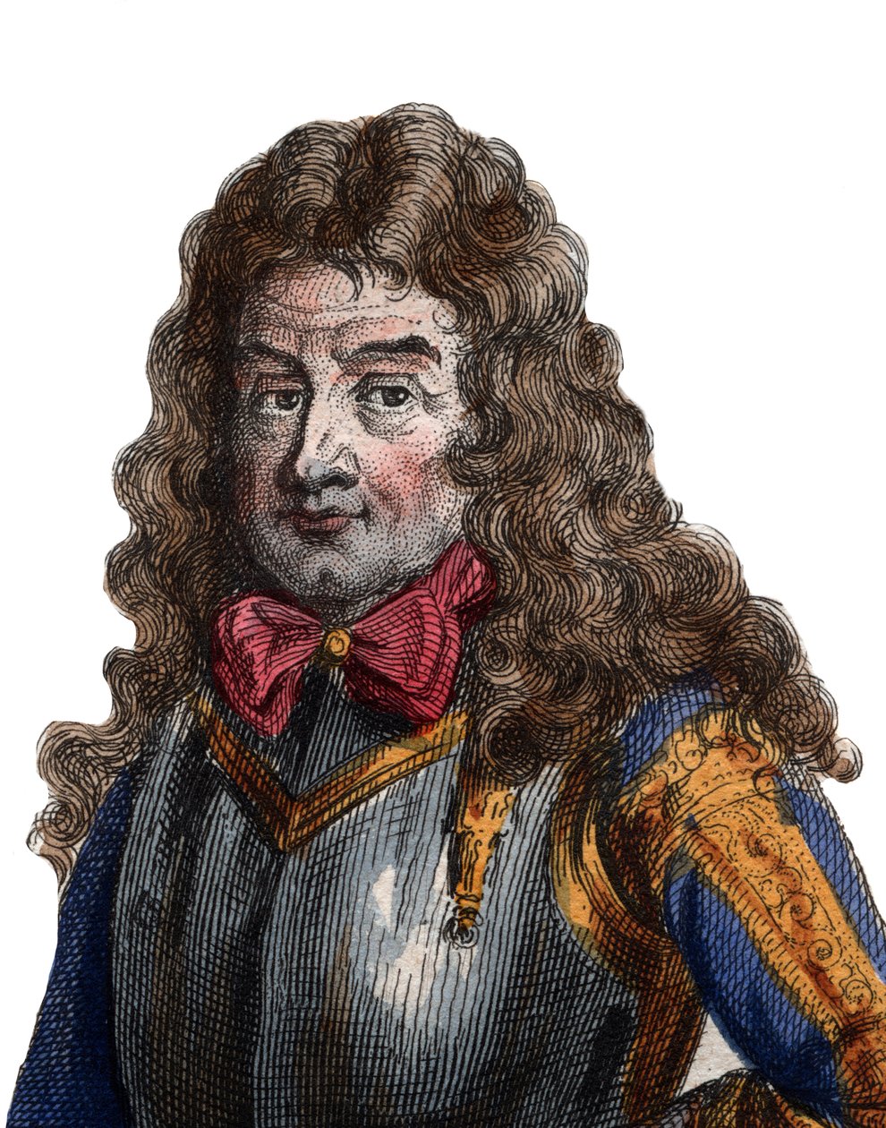 Porträt von Nicolas Catinat de La Fauconnerie (1637-1712), französischer Militärkommandant und Marschall von Frankreich von French School