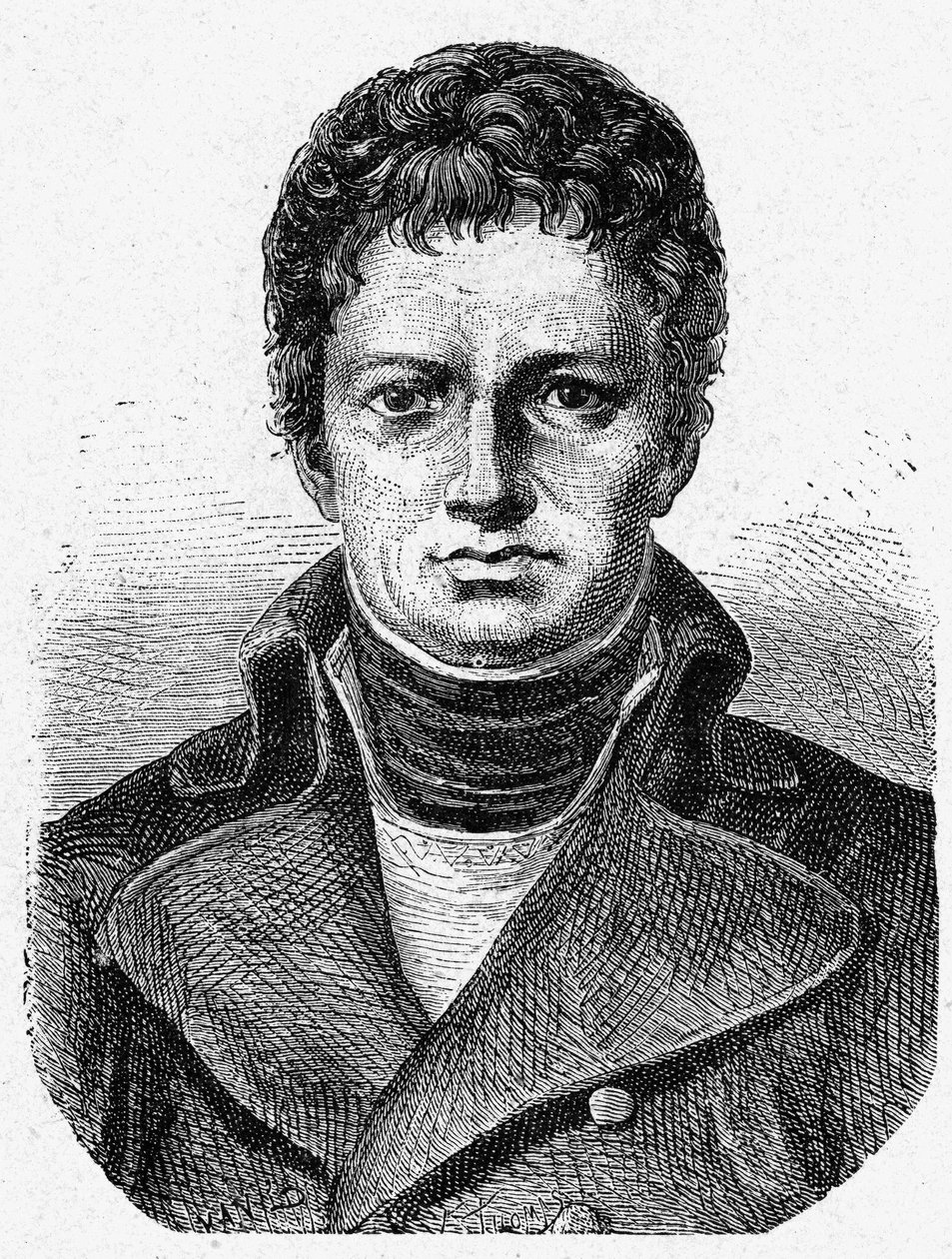 Porträt von Nicolas René Dufriche, Baron Desgenettes (1762 - 1837), französischer Militärarzt - in „Album der Wissenschaft; berühmte Wissenschaftler; Große Entdeckungen“ 1896 von French School