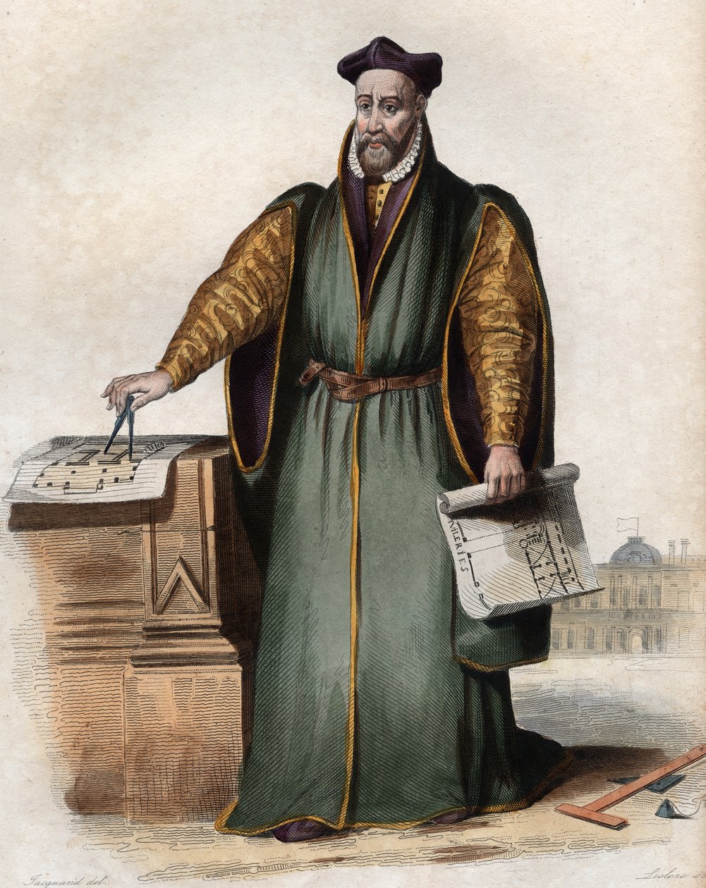 Porträt von Philibert Delorme (De Lorme) (De l