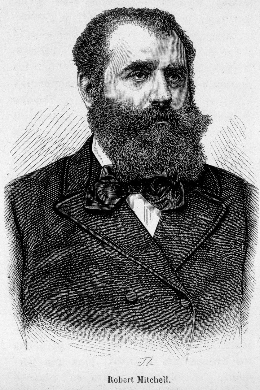 Porträt von Robert Mitchell - in „L