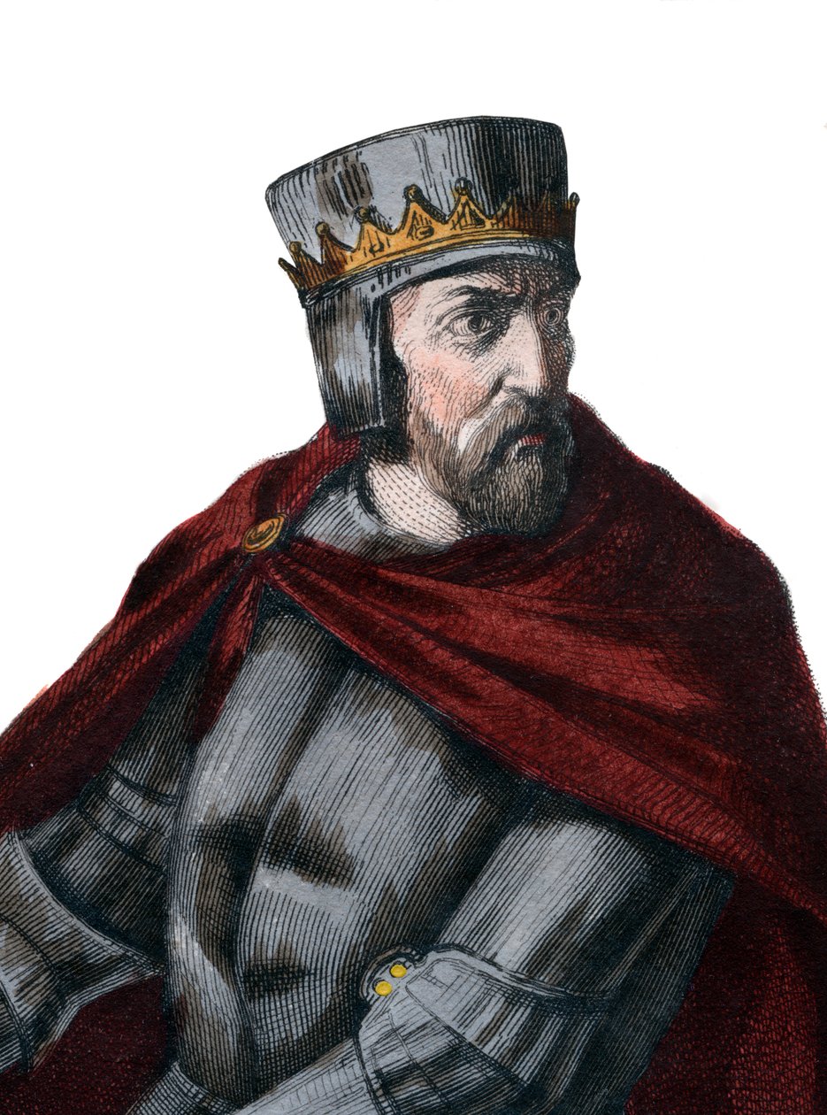 Porträt von Simon IV. de Montfort, 5. Earl of Leicester (1150-1218), französischer Adliger von French School