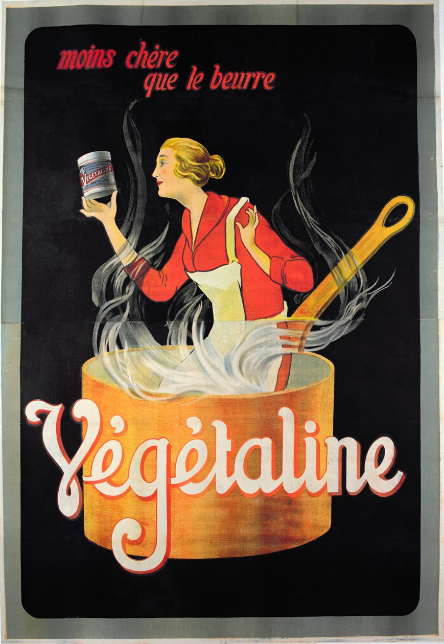 Plakat für Vegetaline-Margarine von French School