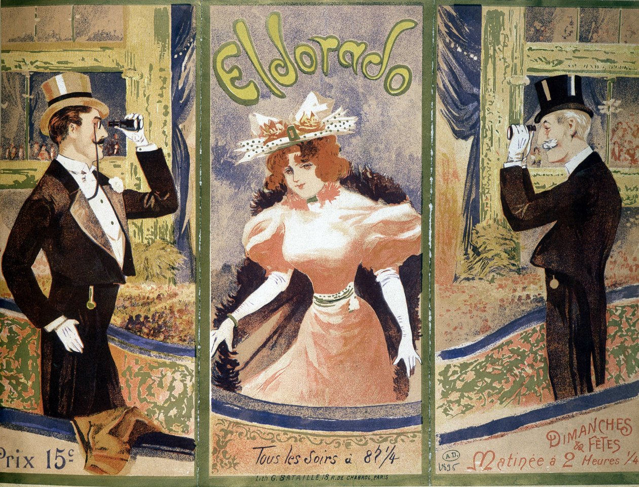 Plakat für das Theater L