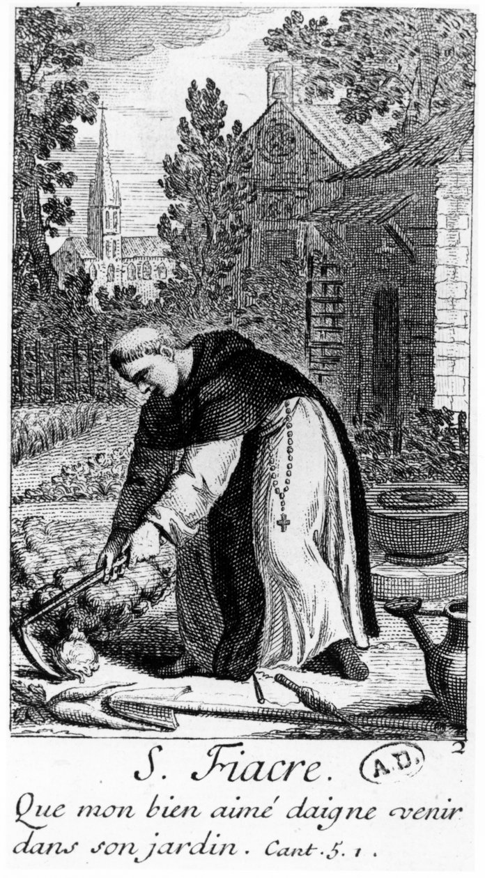 Heiliger Fiacrius von French School