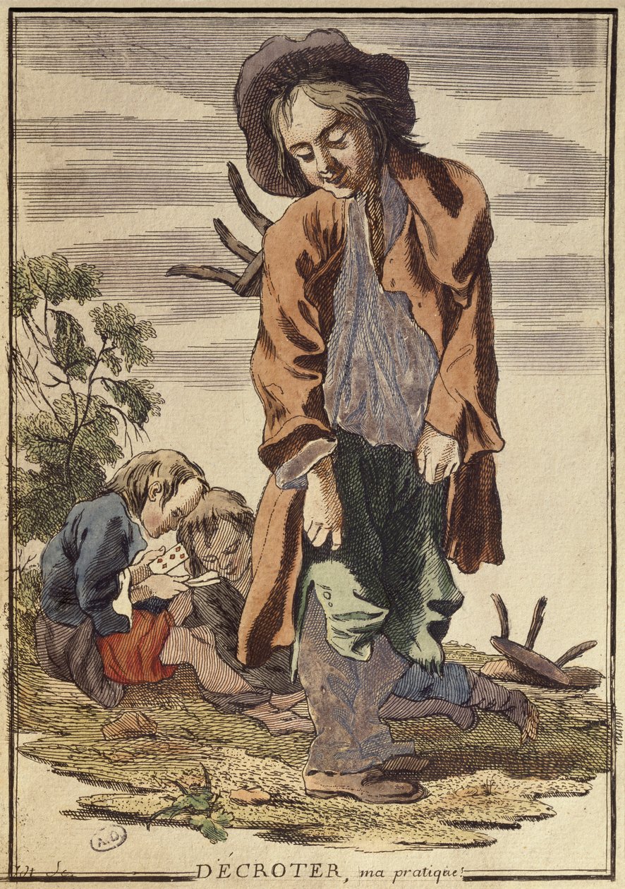 Schlamm abkratzen, meine Übung von French School