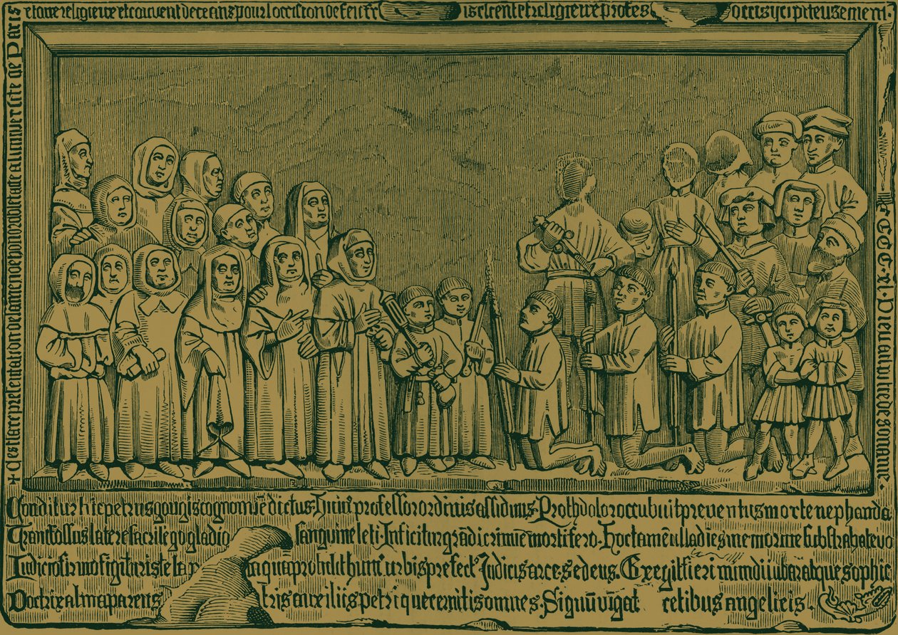 Sergeanten des Provosts von Paris von French School