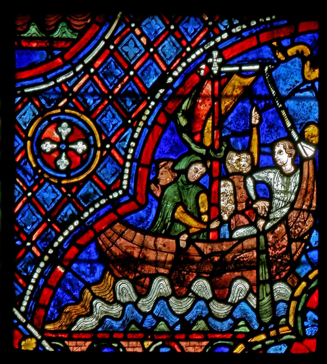 St. Nikolaus: Ein Boot bringt Reisende nach Myra von French School