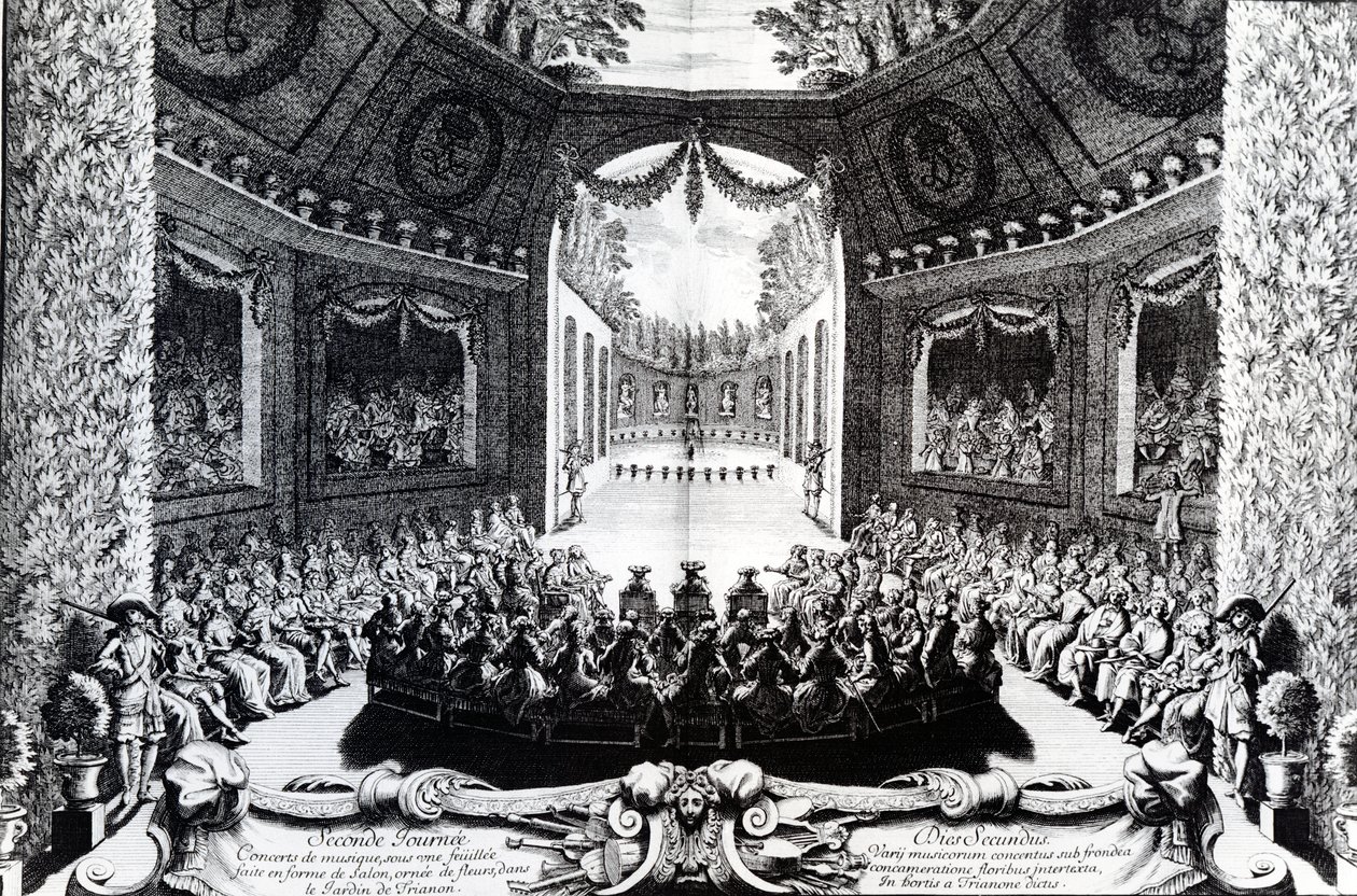 Das Comédie-Française Theater, 1675 von French School