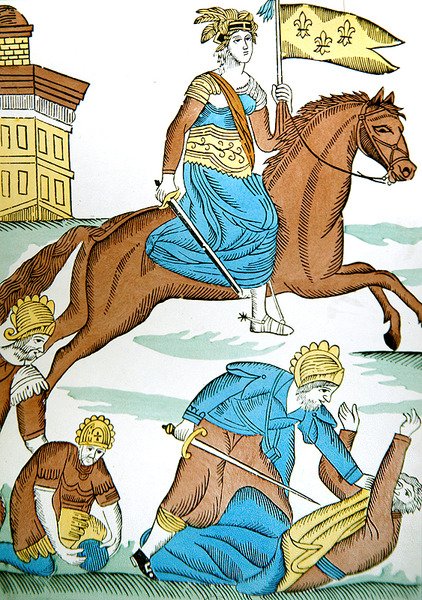 Die Jungfrau von Orleans, ca. 1820 von French School