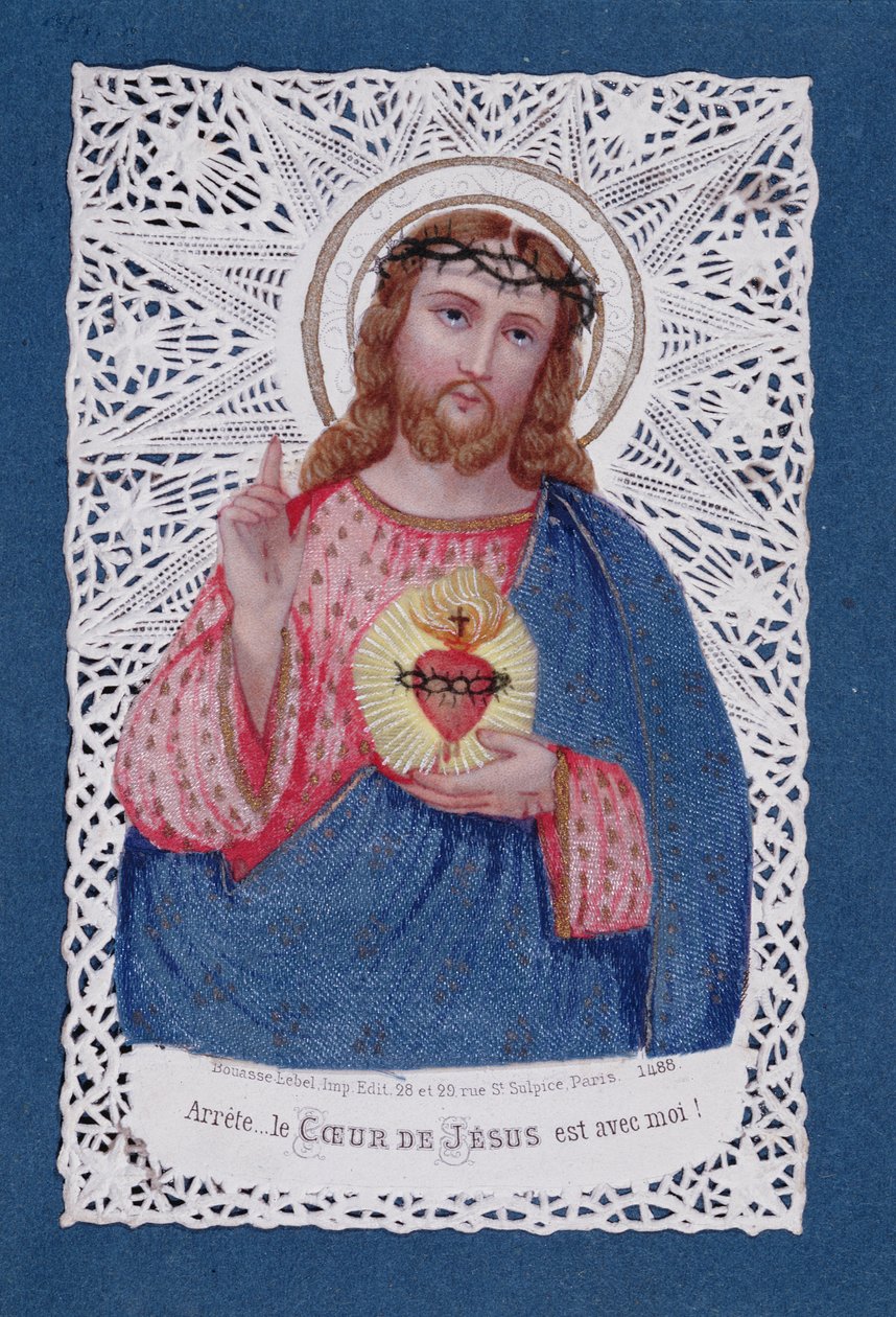 Das Heilige Herz Jesu, 2. Hälfte des 19. Jahrhunderts von French School