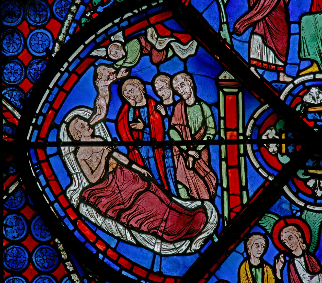 Das St. Thomas Fenster: Der Tod von Gad von French School