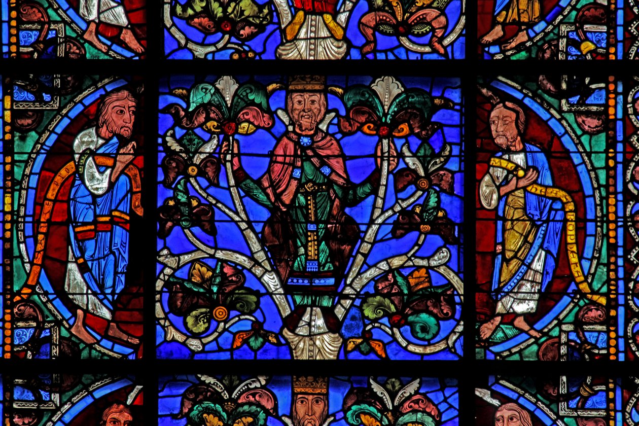 Der Baum Jesse: Jesaja, Jesse-König, Micha von French School