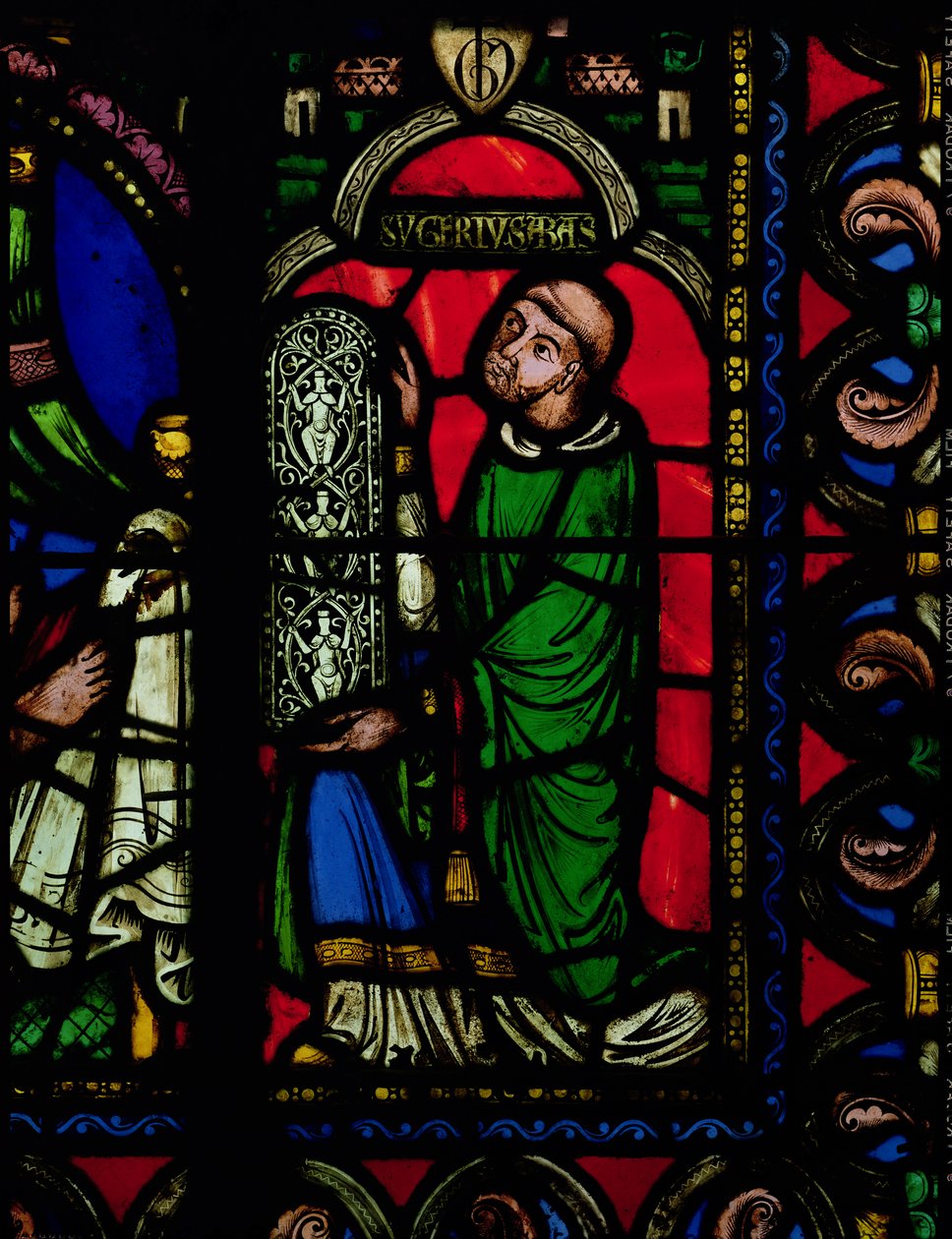 Das Jesse-Baum-Fenster (Detail) von French School