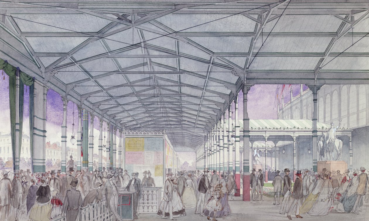 Die Weltausstellung in Paris 1867, ca. 1867 von French School