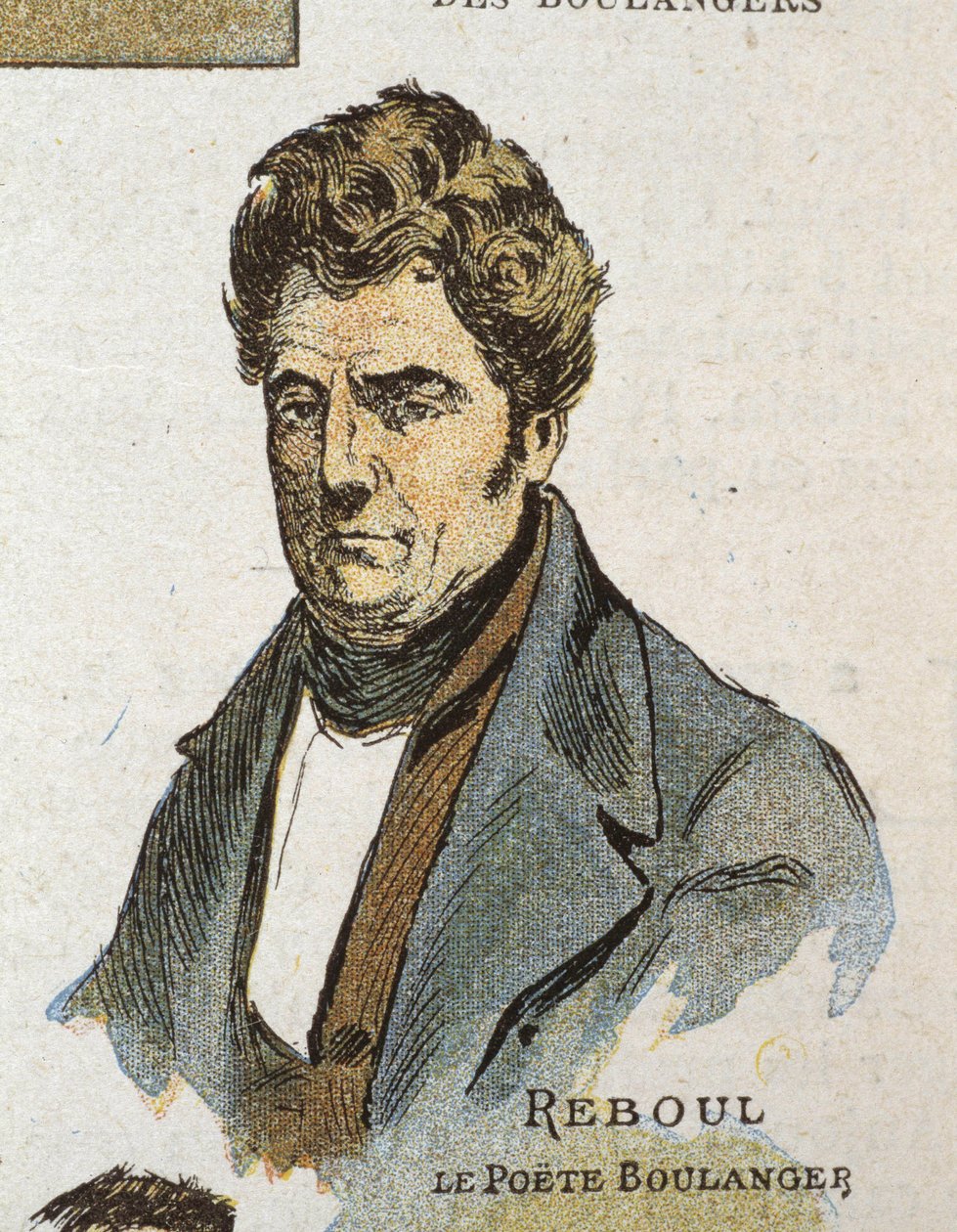 Der Dichter Reboul, genannt „Der Bäcker von Nîmes“ (1796 - 1864) von French School