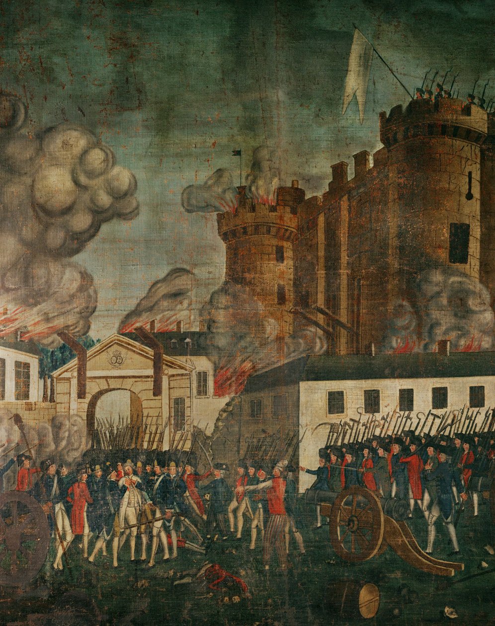 Die Einnahme der Bastille von French School