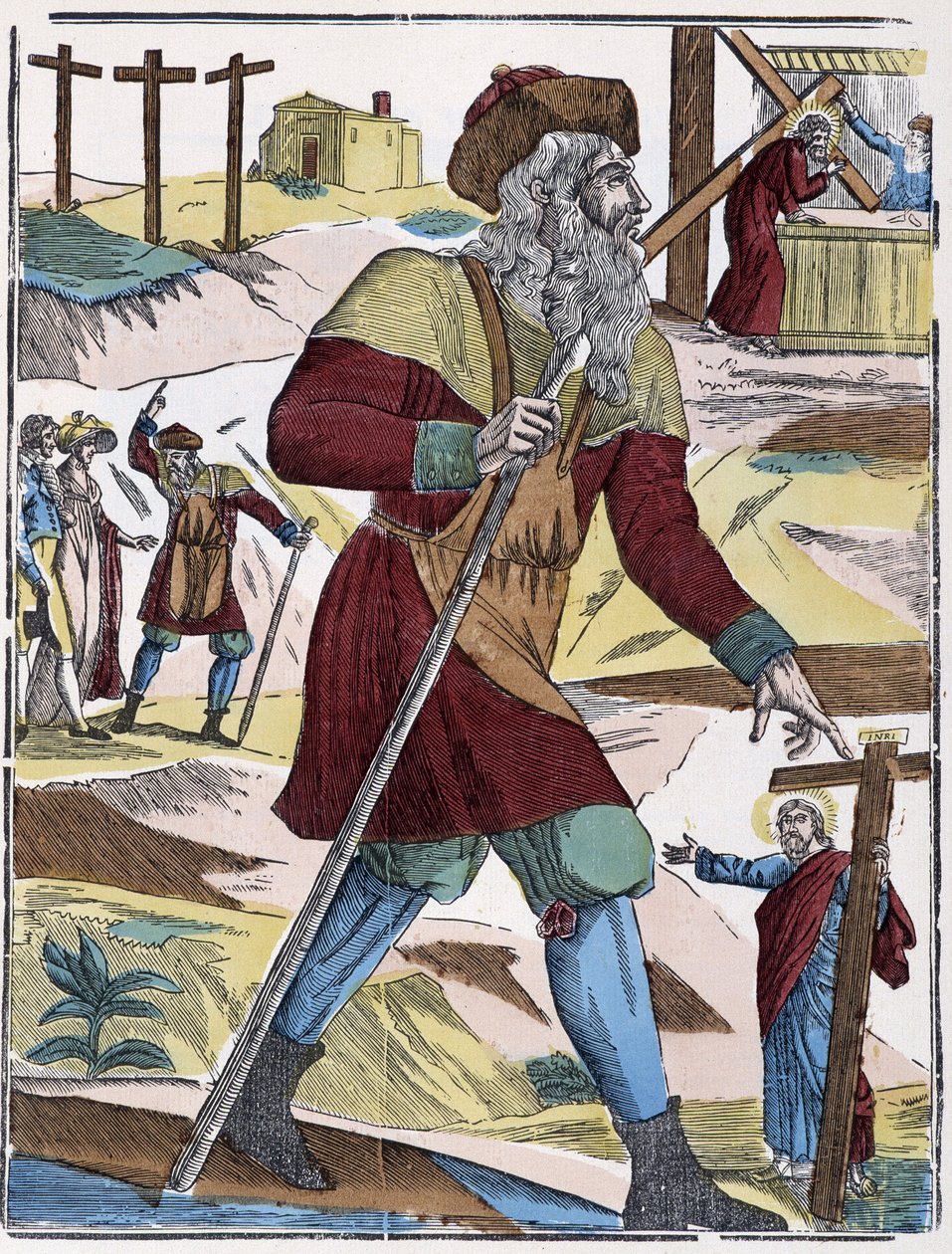 Der ewige Jude - Bild von Epinal von French School