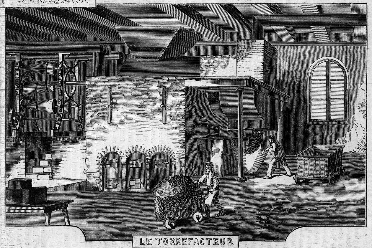 Tabakherstellung, Paris von French School