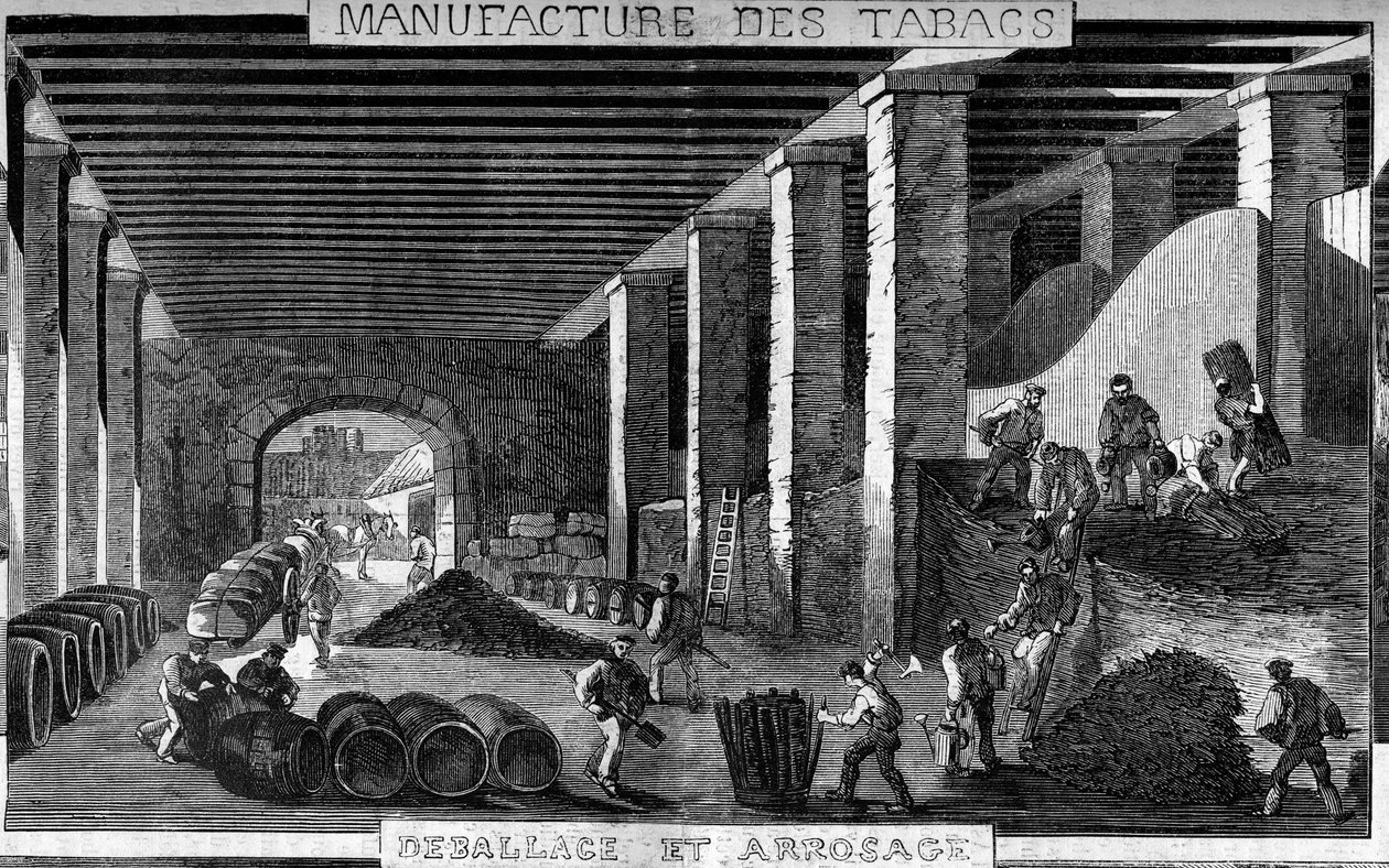 Tabakfabrik, Paris von French School