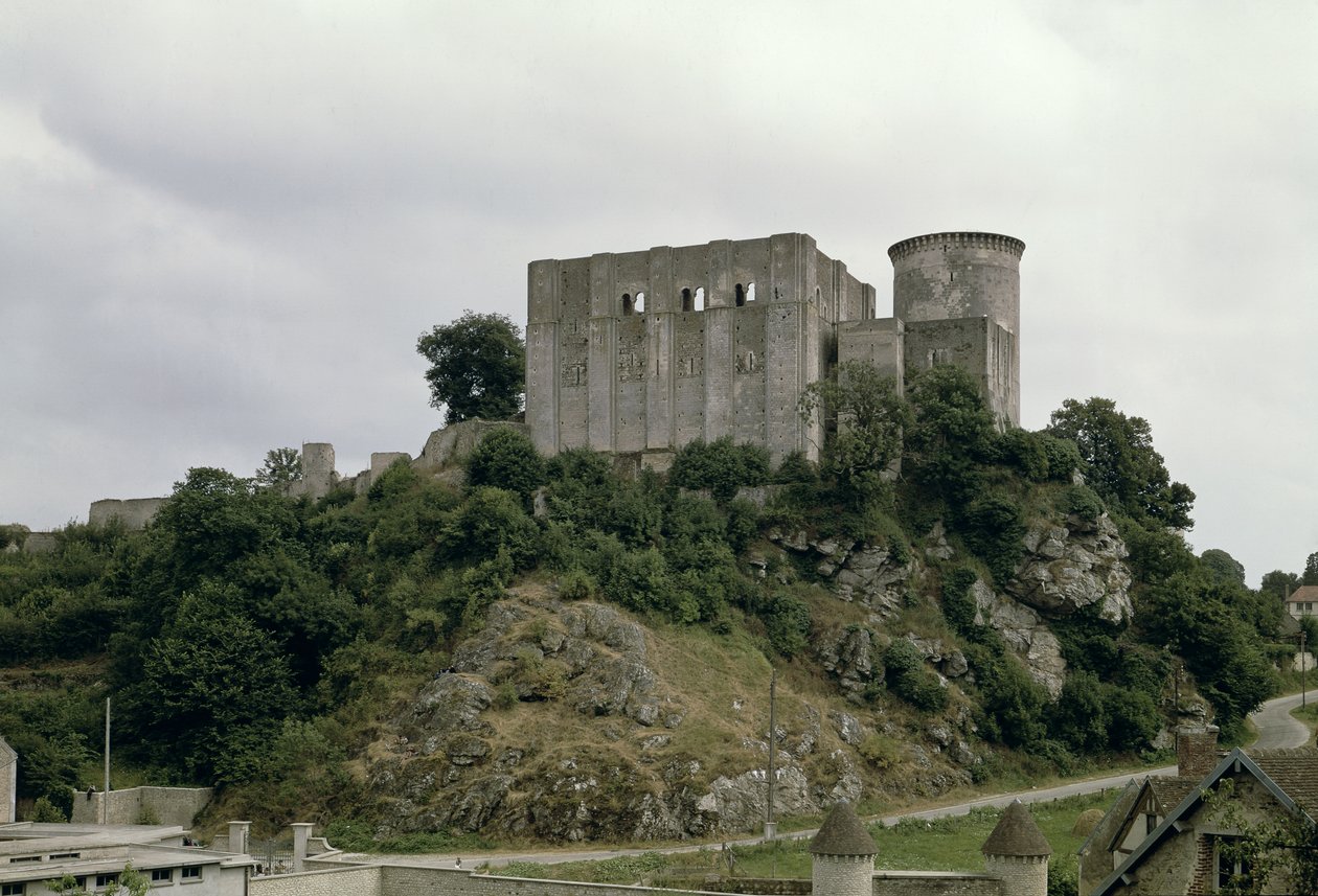 Ansicht des Tour de Talbot und der Burg (siehe auch 87682) von French School