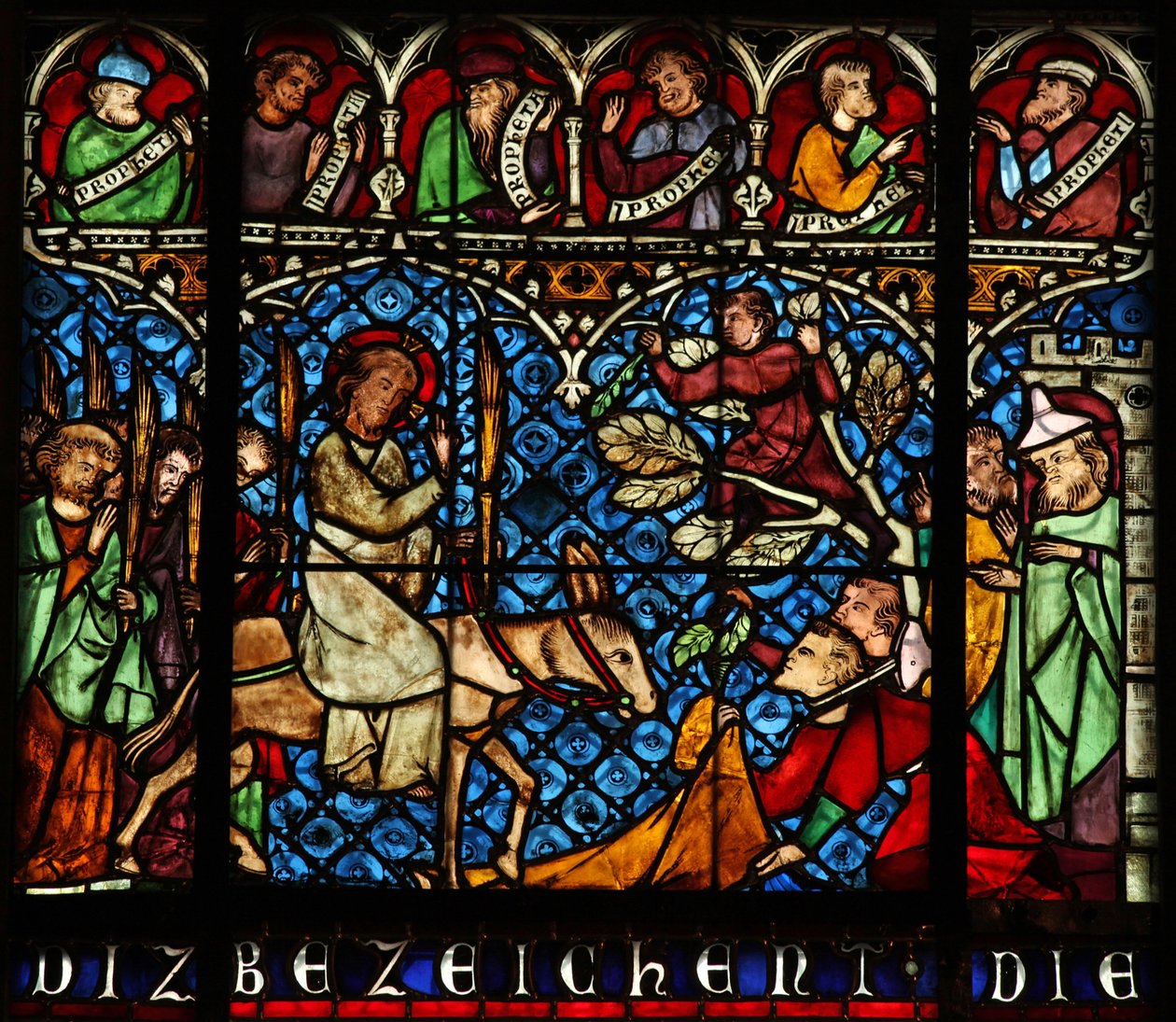 Einzug in Jerusalem von French School: Kunstdruck kaufen