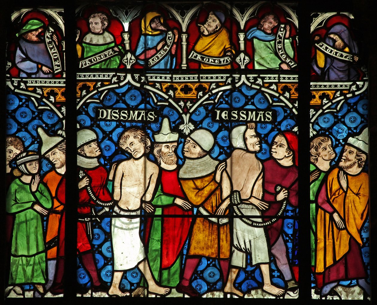 Zwei Diebe werden ausgewählt, um mit Jesus gekreuzigt zu werden von French School