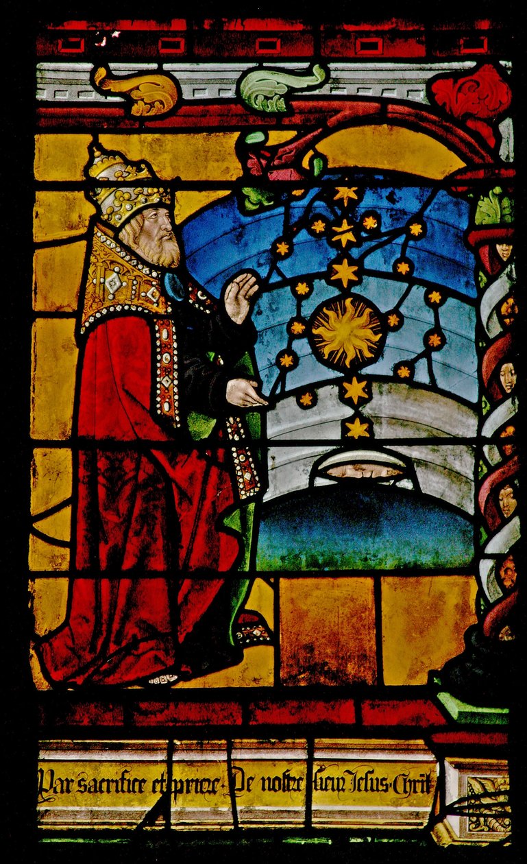 Die Erschaffung von Sonne, Mond und Sternen von French School