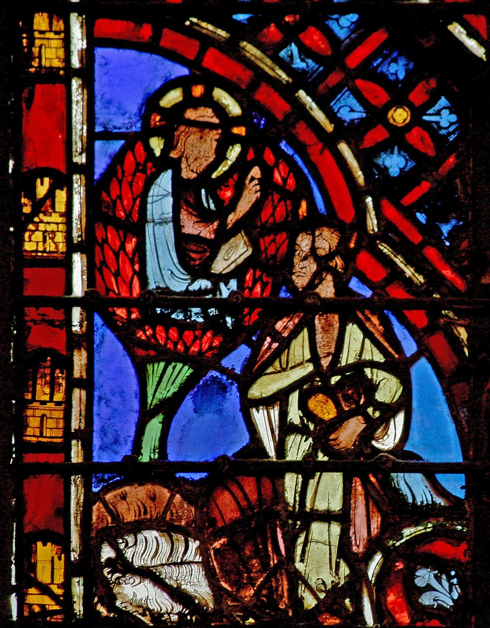 Moses und der brennende Dornbusch von French School