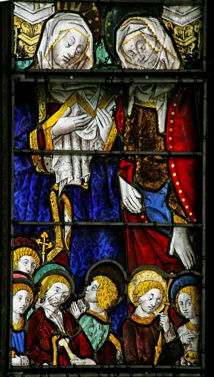 Fenster w3, St. Maria Kleophas und St. Maria Salome von French School