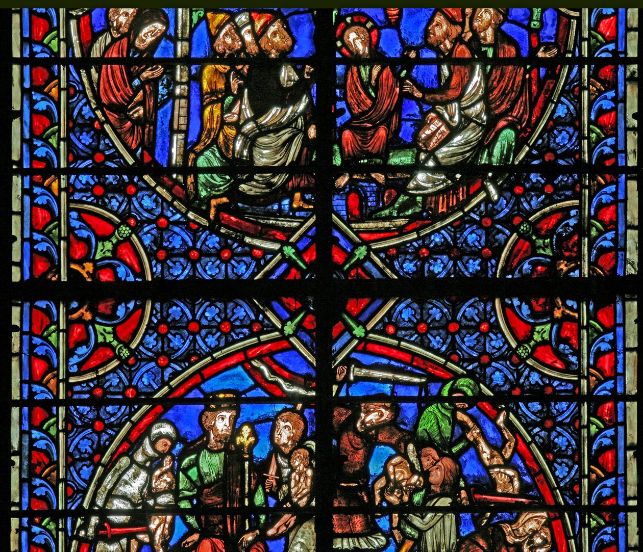 Hintergrund und Design des Fensters von French School